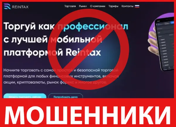 Reintax лицевая сторона скрин