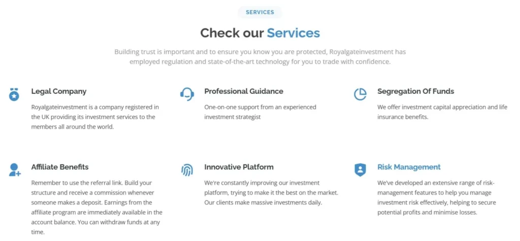 Royalgateinvestment 1 скрин
