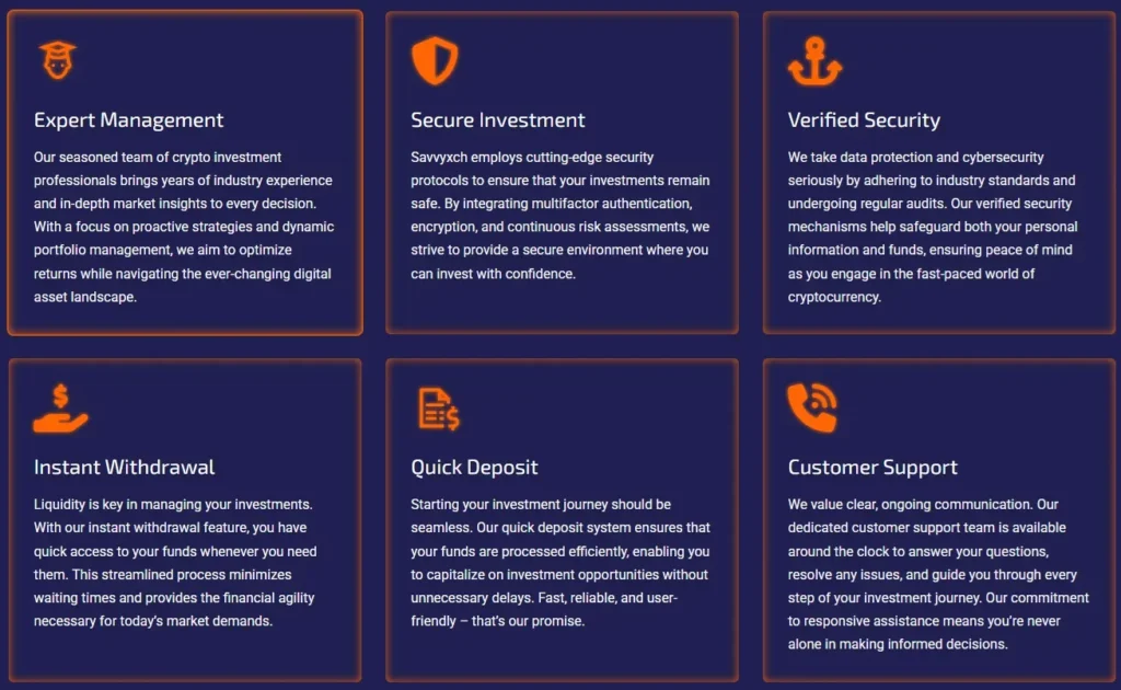 Savvyxch 1 скрин