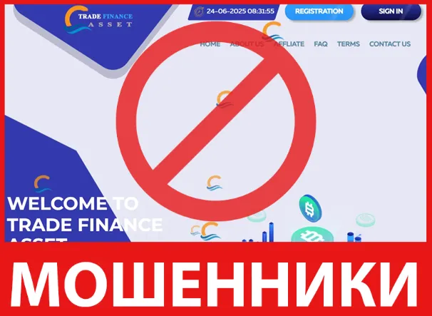 TRADE FINANCE ASSET лицевая сторона скрин