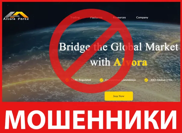 Alvora Global Forex Limited лицевая сторона скрин