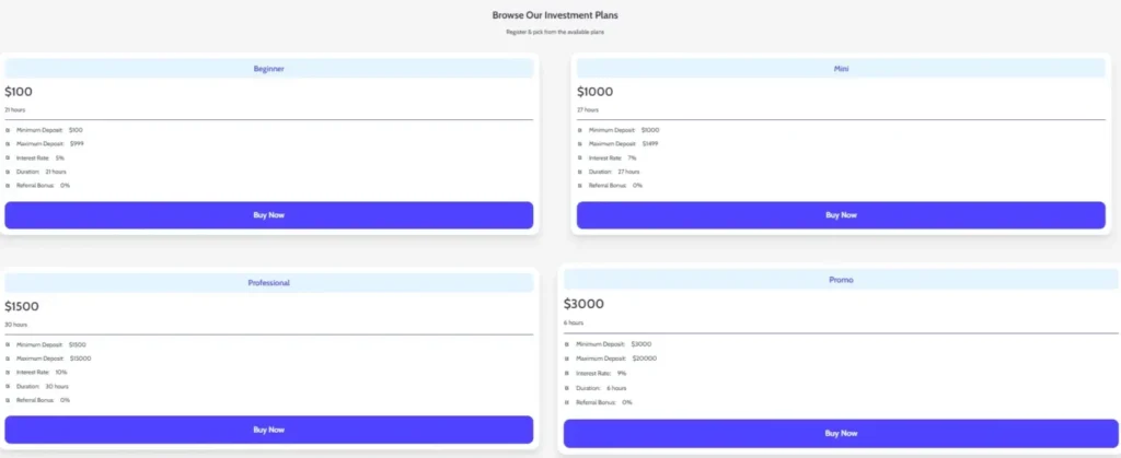 Bitvault Investments 2 скрин