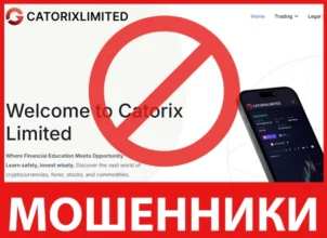 Catorix Limited лицевая сторона скрин