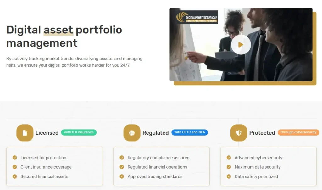 Digitalprofitreturn247 1 скрин