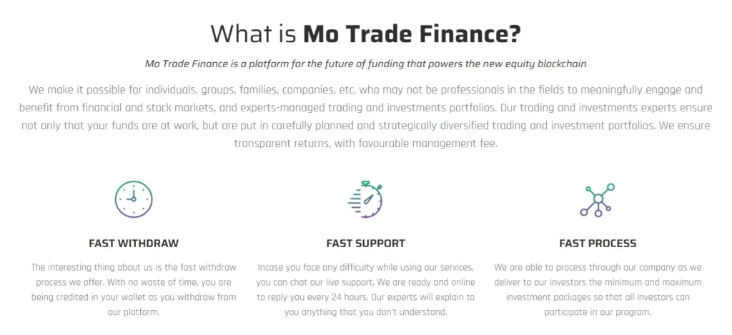 Mo Trade Finance 1 скрин
