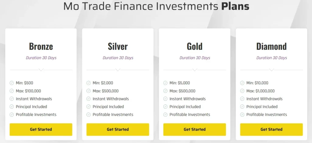 Mo Trade Finance 2 скрин