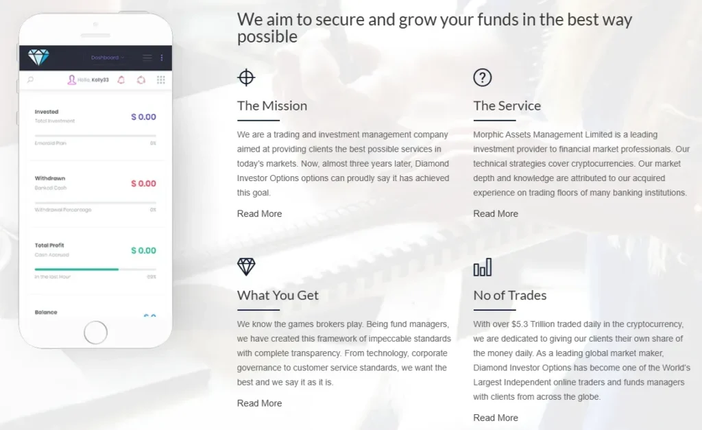 Morphic Assets Management 2 скрин