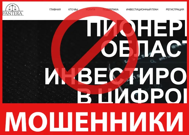 PANTERA-TRADE лицевая сторона скрин