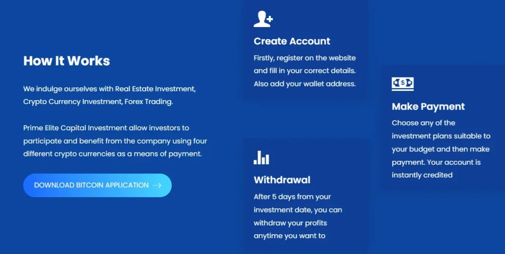 Prime Elite Capital 1 скрин