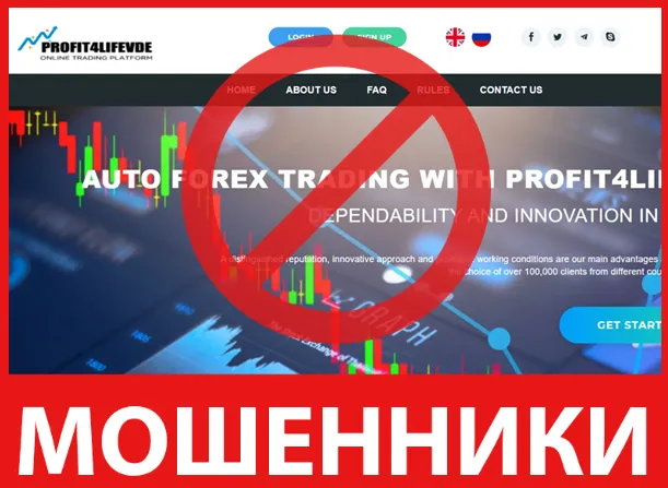 Profit4lifevde лицевая сторона скрин