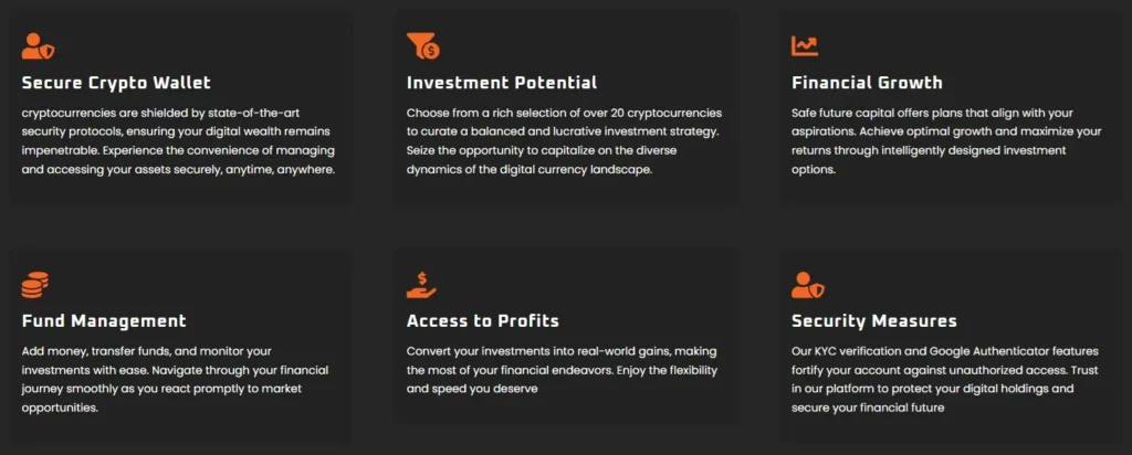 Safe Future Capital 1 скрин