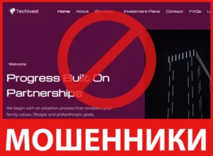Techivest лицевая сторона скрин