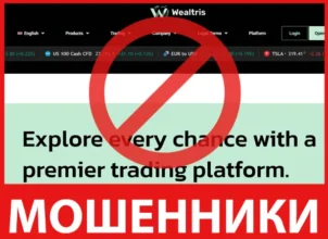 Wealtris лицевая сторона скрин