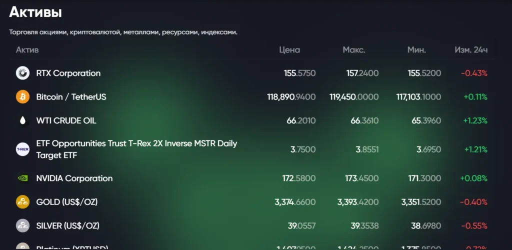 BROKERDEX 1 скрин