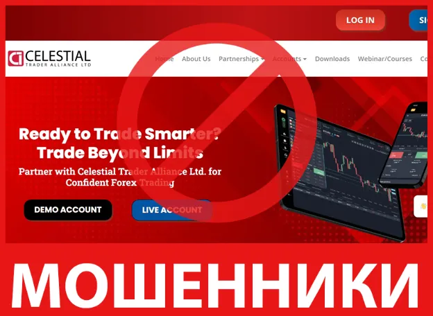 Celestial Trader Alliance Ltd лицевая сторона скрин