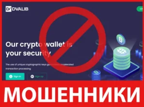 Dvalib лицевая сторона скрин