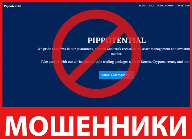 PipPotential лицевая сторона скрин