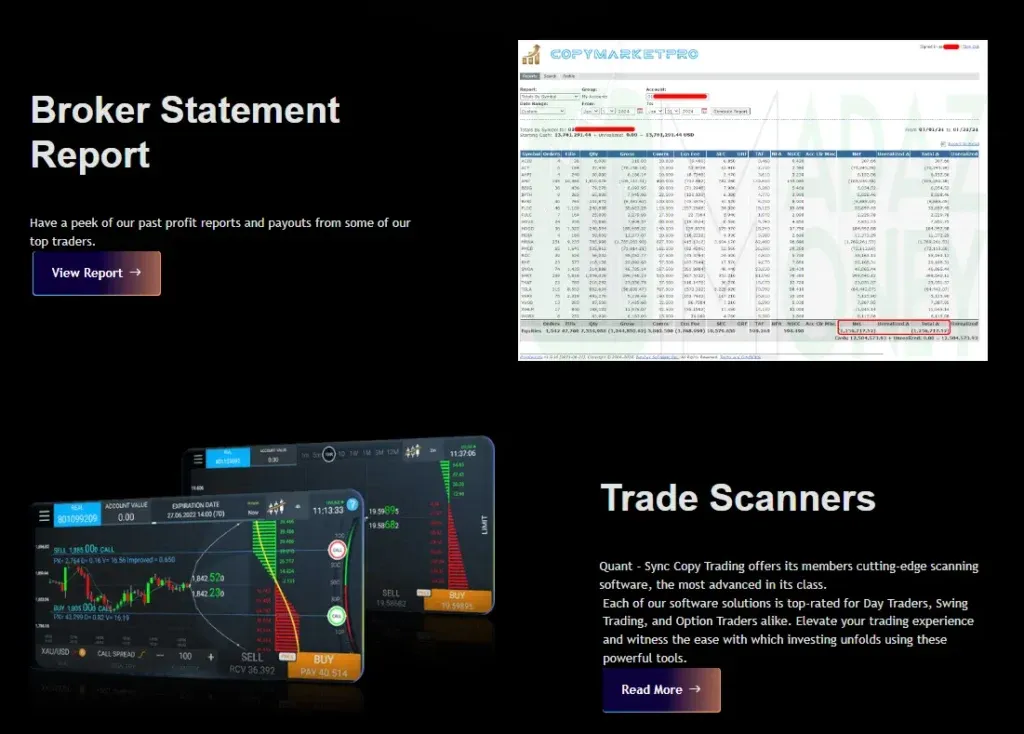 QuantSync Copy Trading 2 скрин