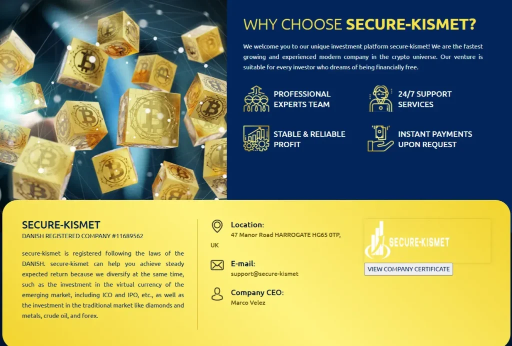 SECURE-KISMET 1 скрин