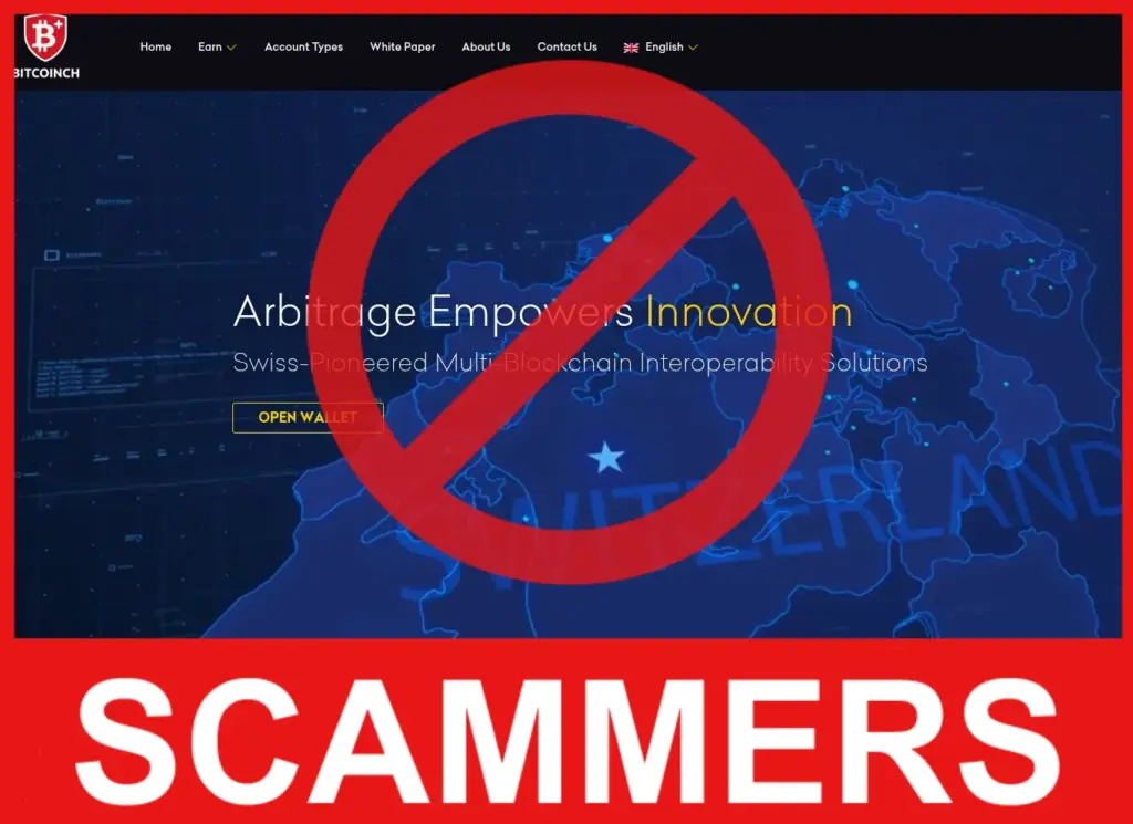 Bitcoinch face screen