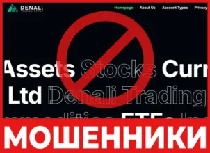 Denali Trading Group лицевая сторона скрин
