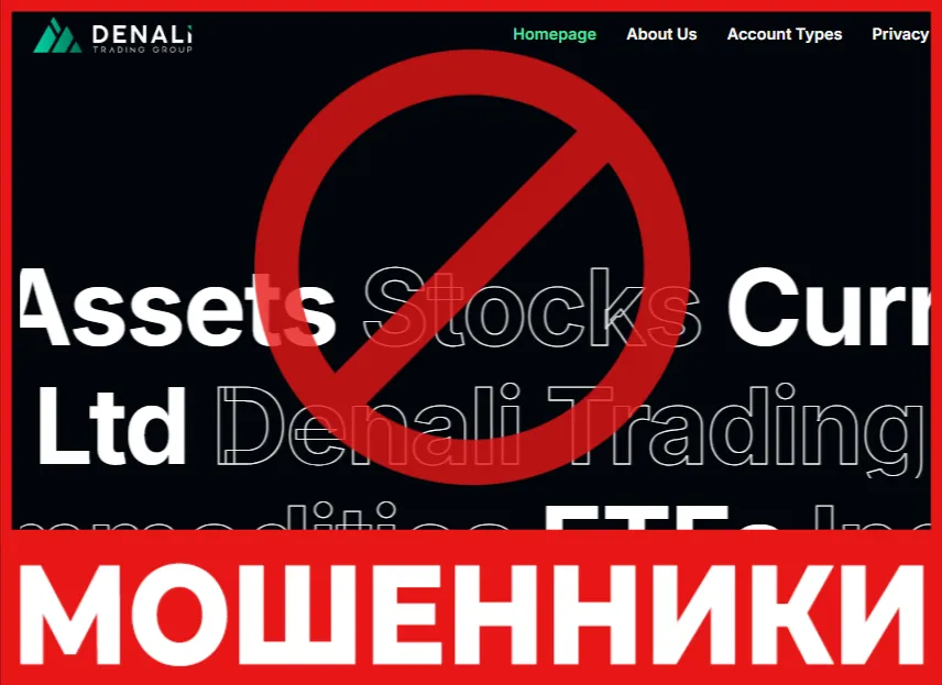 Denali Trading Group лицевая сторона скрин