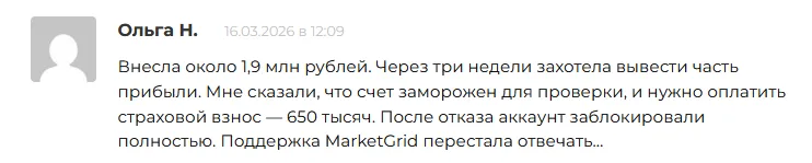 MarketGrid 1 скрин