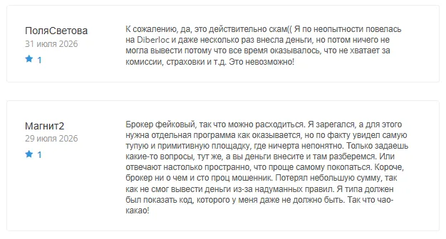 Diberloc 1 скрин