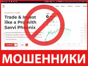 Savvi Phoenix лицевая сторона скрин