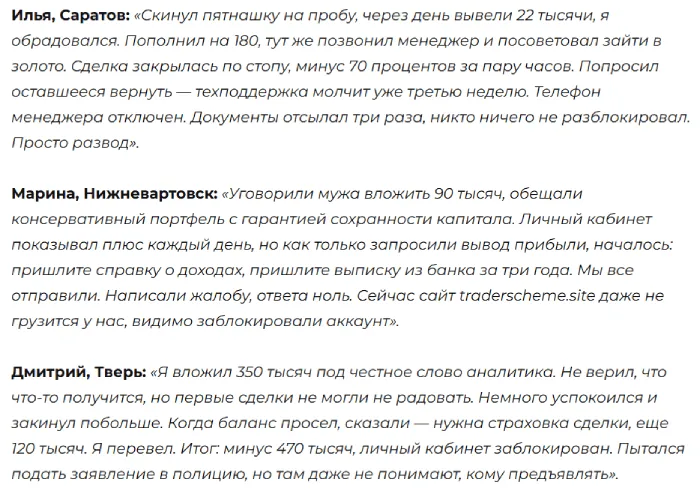 TraderScheme 1 скрин