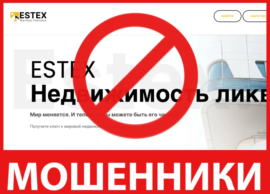 Estex лицевая сторона скрин